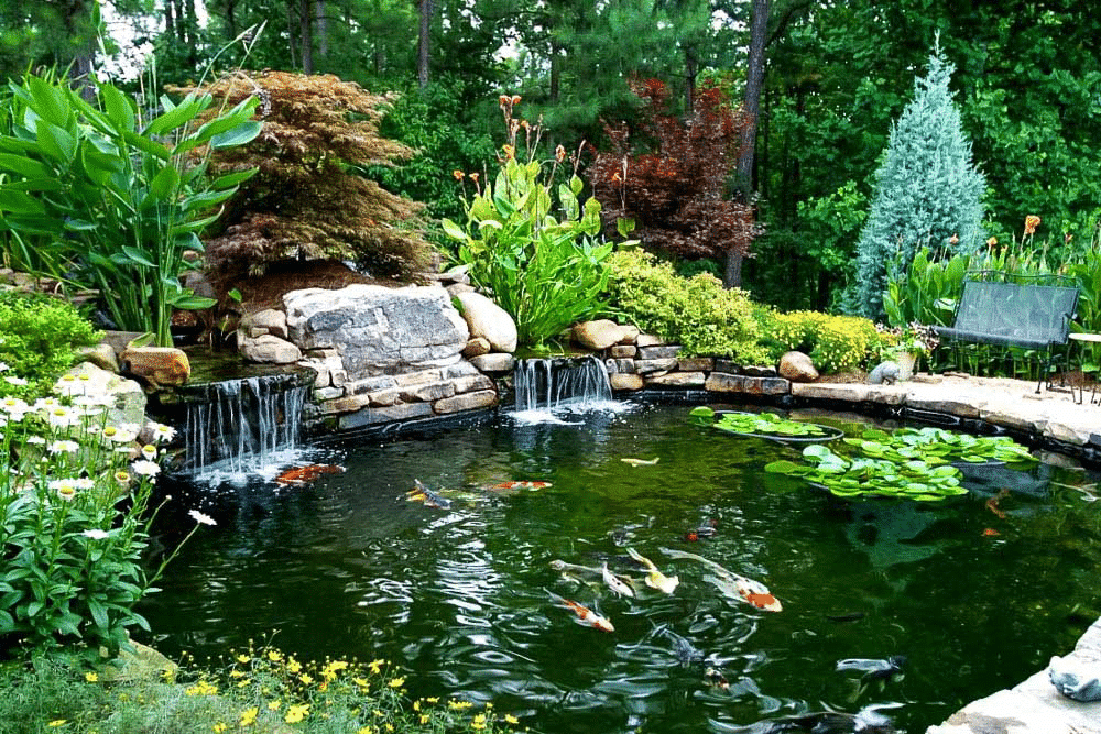 How to calculate the volume of your pond