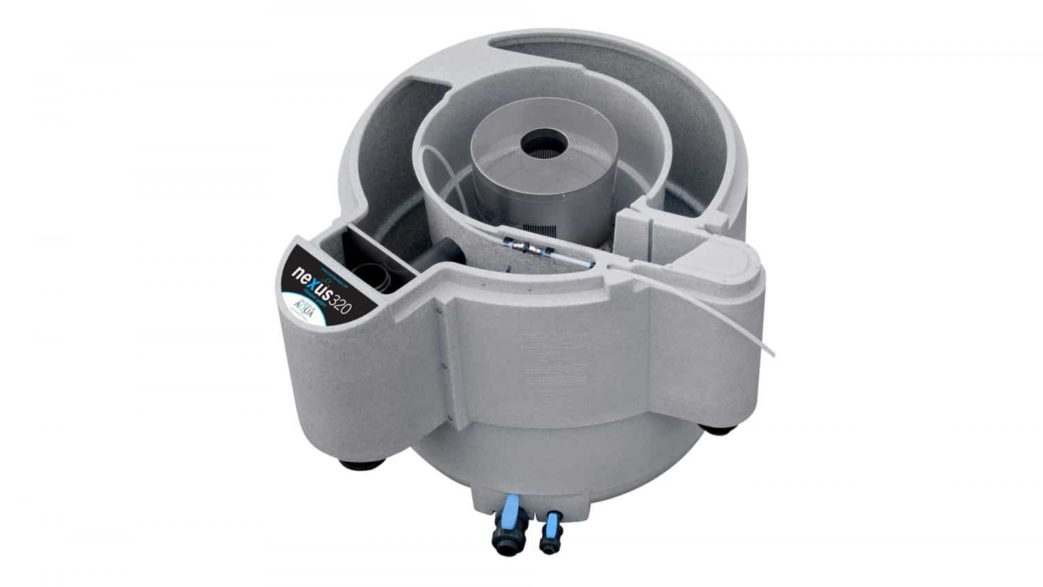 The Evolution Aqua Nexus320+ filter is a moving bed biological and mechanical filter suitable for koi ponds up to 34m³. The award winning Nexus Plus Filter design offers koi enthusiasts excellent value for money and is cost-effective to run.