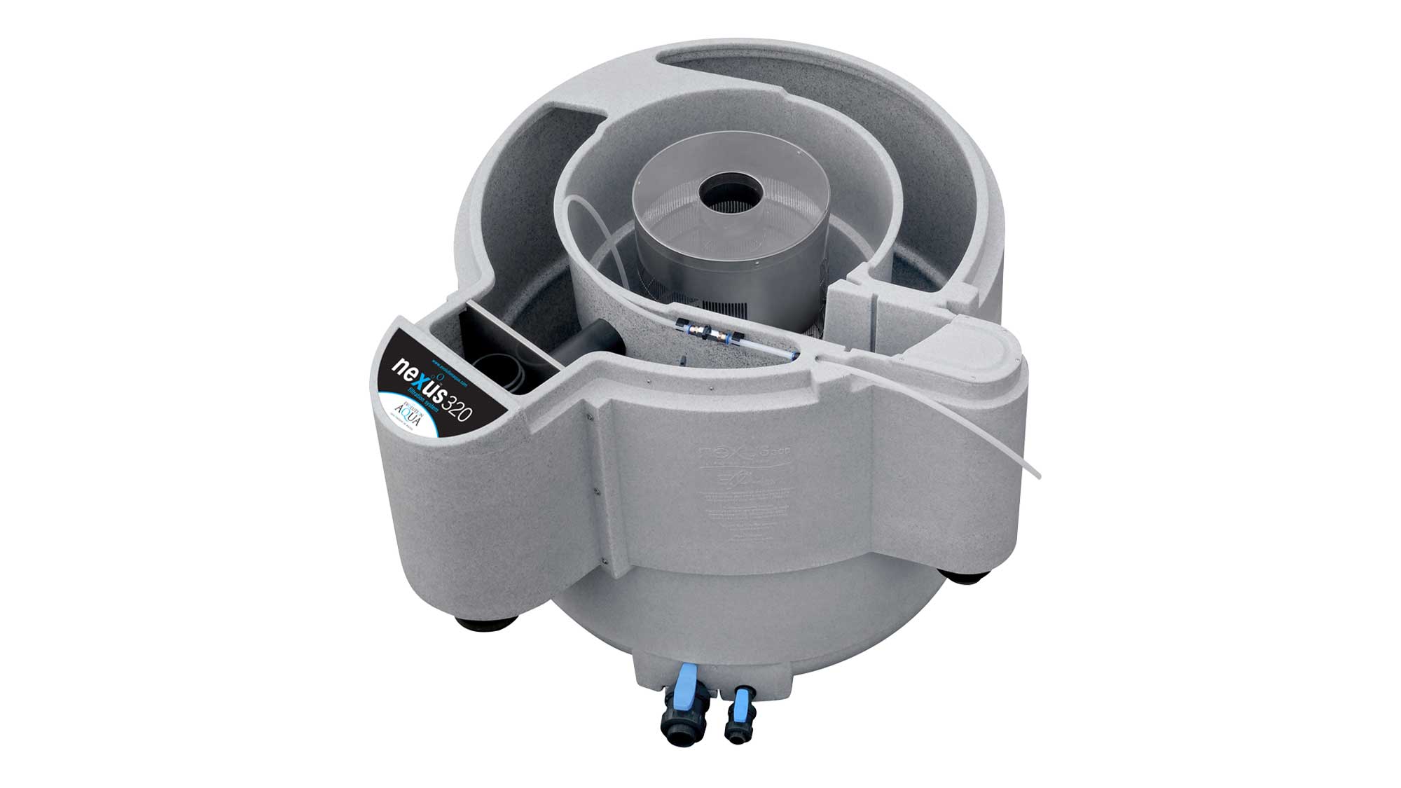 The Evolution Aqua Nexus320+ filter is a moving bed biological and mechanical filter suitable for koi ponds up to 34m³. The award winning Nexus Plus Filter design offers koi enthusiasts excellent value for money and is cost-effective to run.