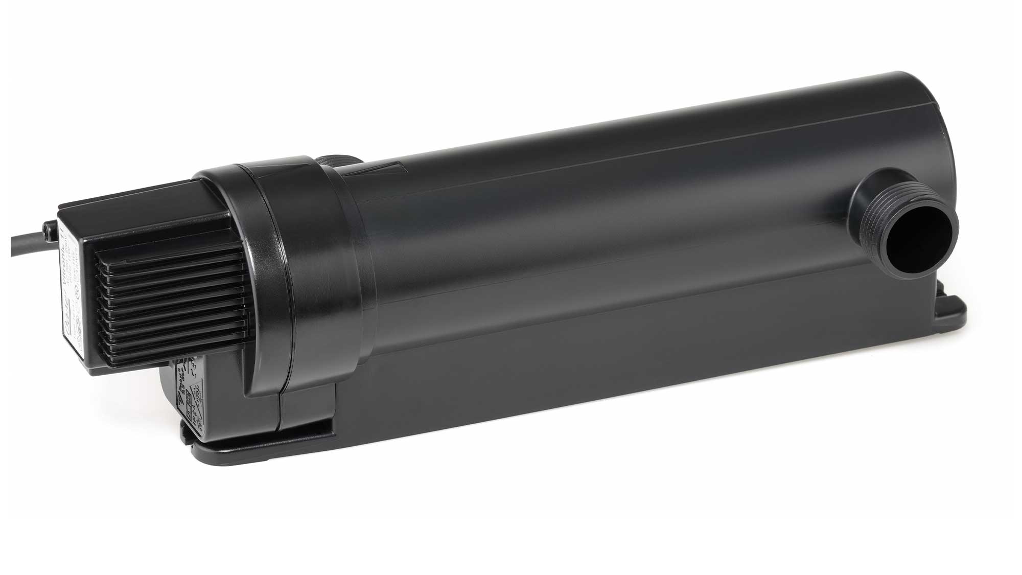 OASE106349-Vitronic11W The Oase Vitronic 11W UV ensures clear water in natural ponds to 10m³ and goldfish ponds up to 5m³ killing algae that causes green water.