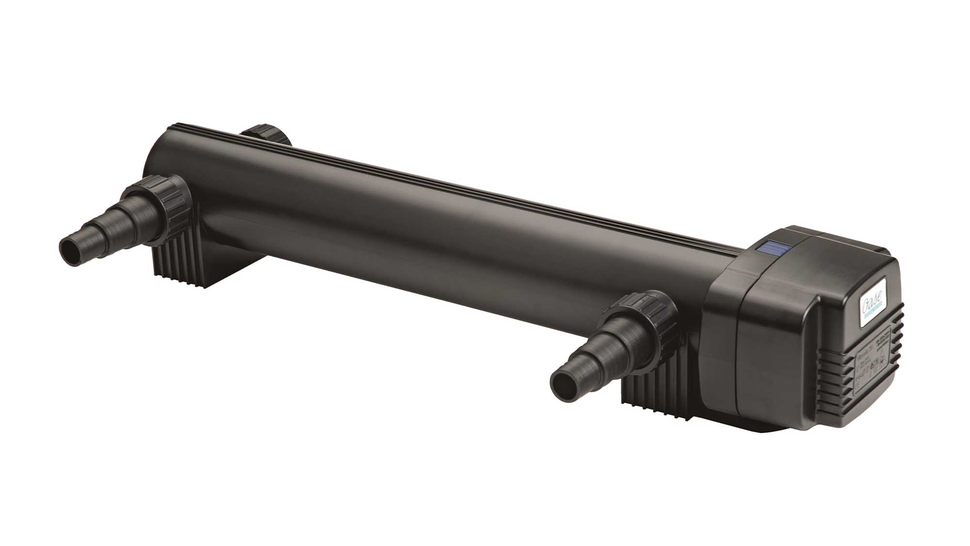 OASE106383-Vitronic55W The Oase Vitronic 55W UV ensures clear water in natural ponds to 60m³ and goldfish ponds up to 30m³ killing algae that causes green water.