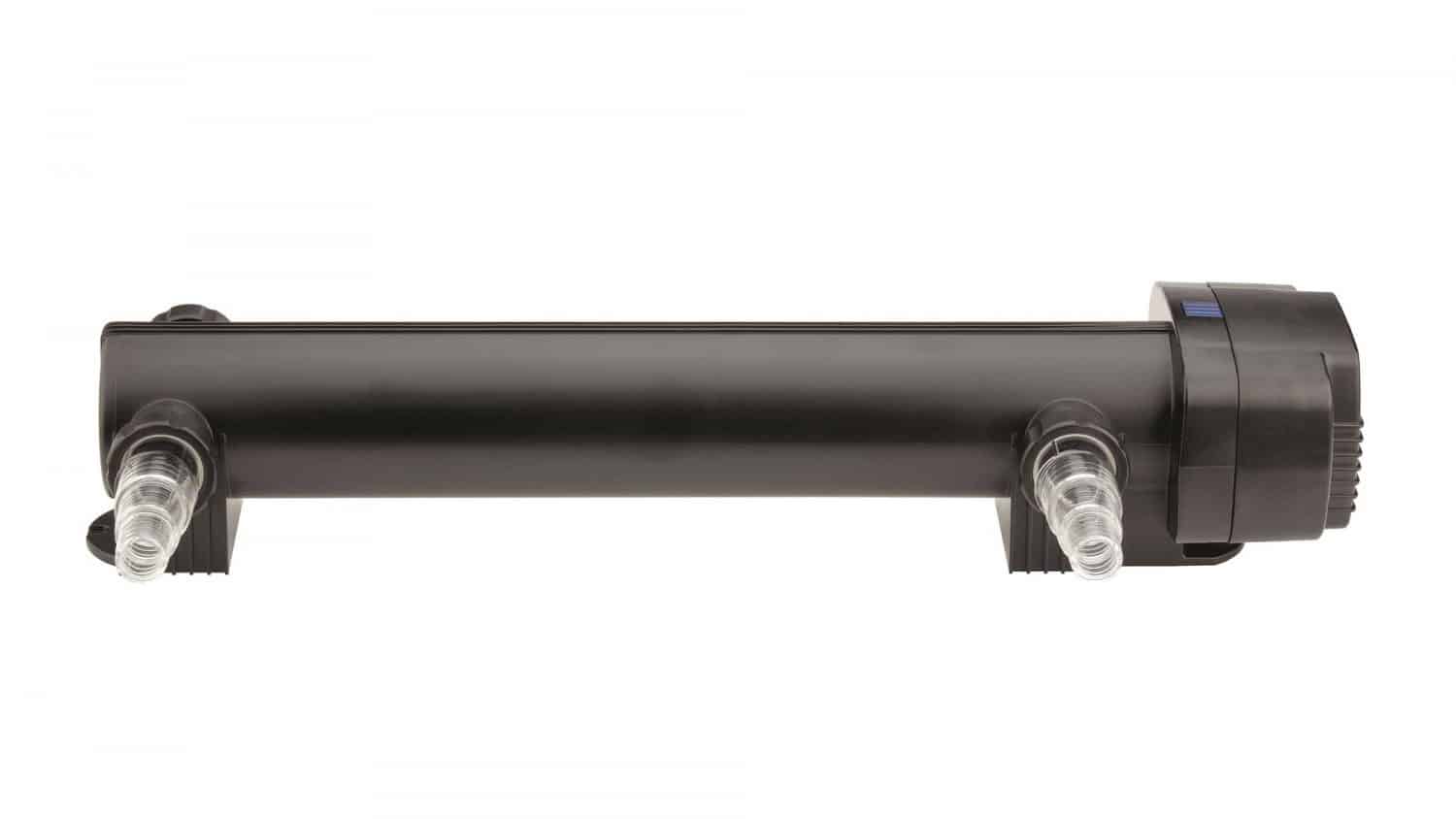 The Oase Vitronic 55W UV ensures clear water in natural ponds to 60m³ and goldfish ponds up to 30m³ killing algae that causes green water.