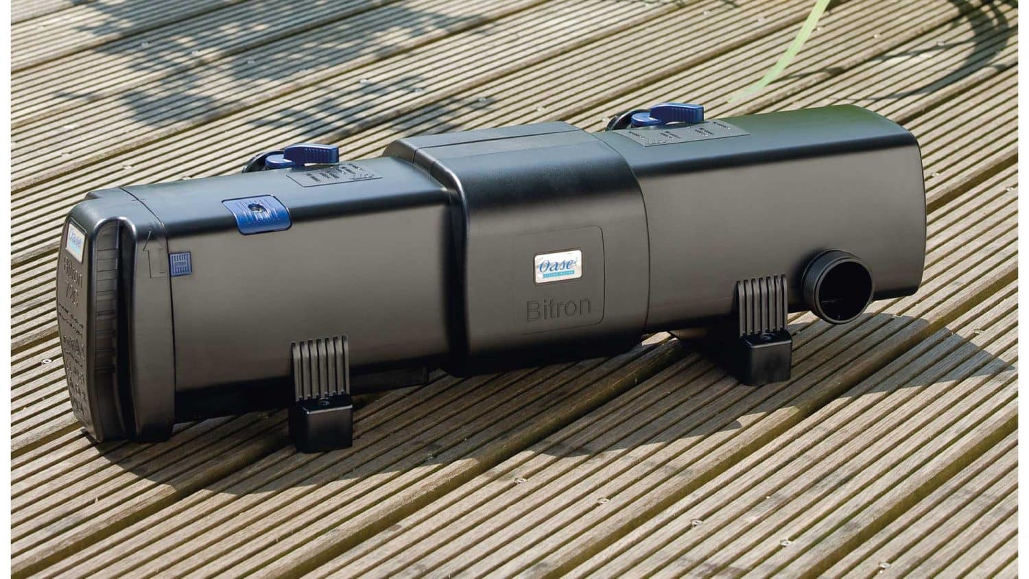 The Oase Bitron C 72W pond filter is a UV clarifier for ensuring clear water in large wildlife or goldfish ponds and small koi ponds.