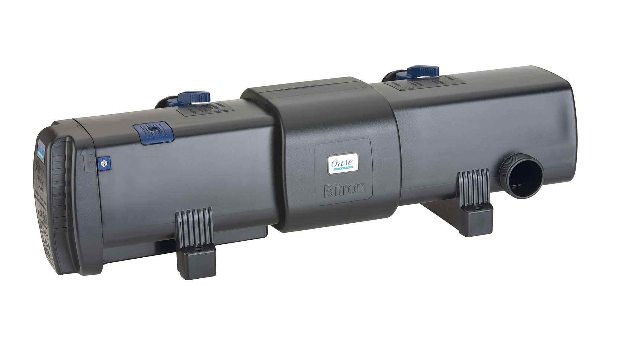 OASE106486-BitronC110W The Oase Bitron C 110W pond filter is a popular choice among koi keepers or those with large ponds with mixed fish stocks.