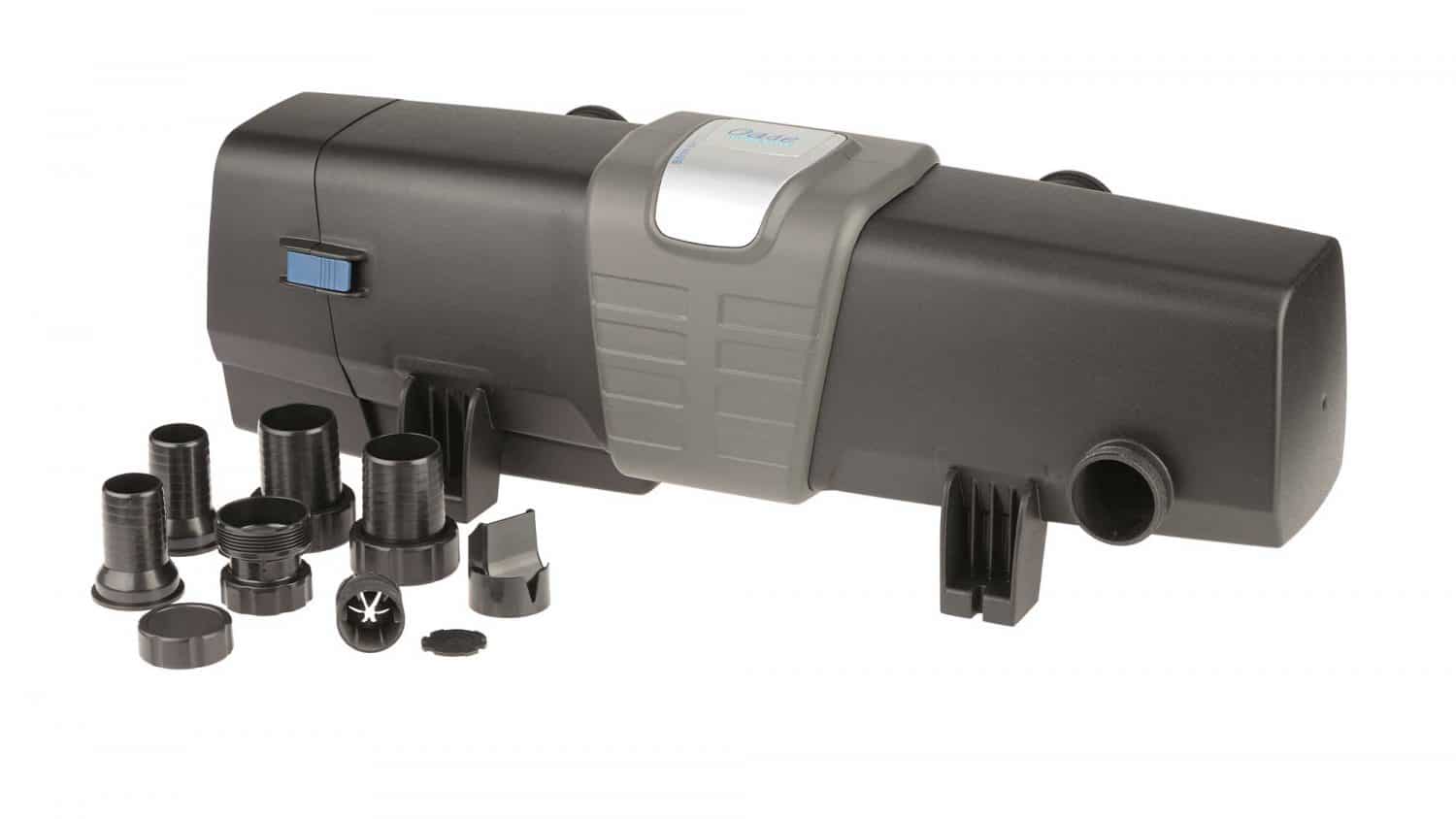 Oase Bitron Eco 120W is an energy-efficient UV clarifier that can save you up to 50% on your electricity bills compared to UVs of similar wattage.