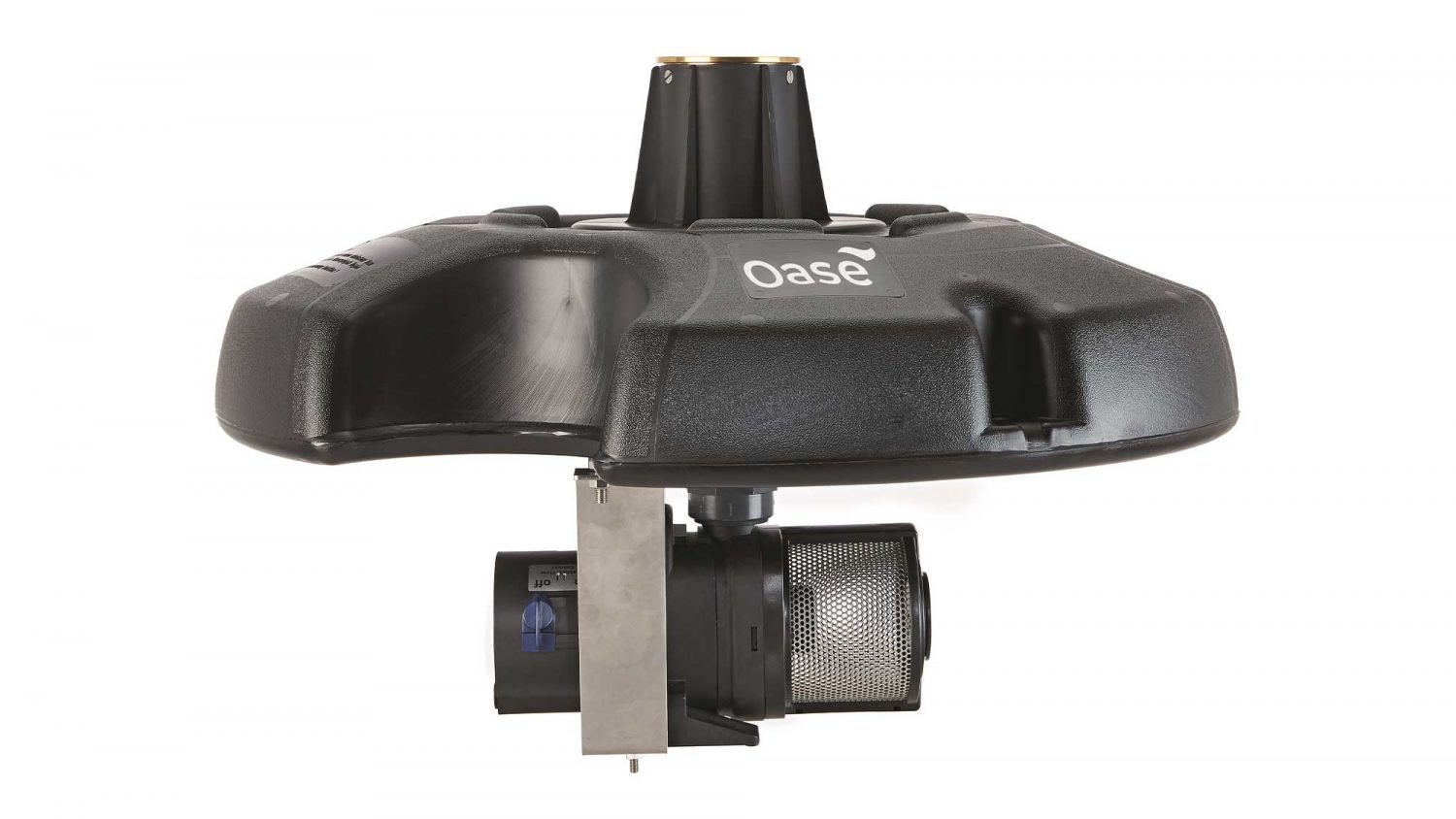 The Oase PondJet Eco Floating Fountain is ideal for deeper ponds, in situations where a standard fountain pump will not reach the surface.