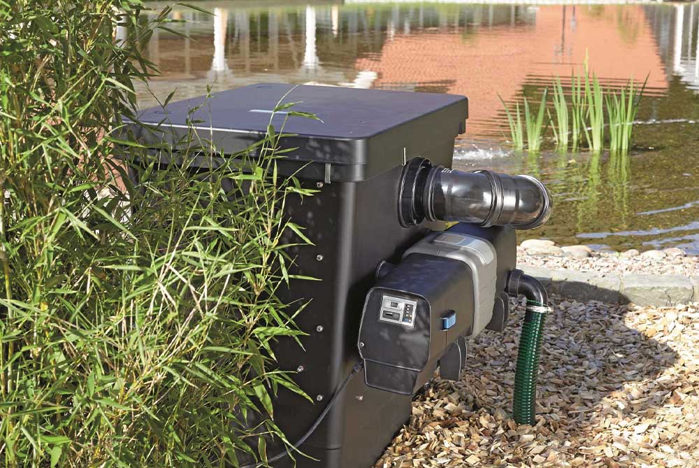 Should I take my pond filters offline during winter?