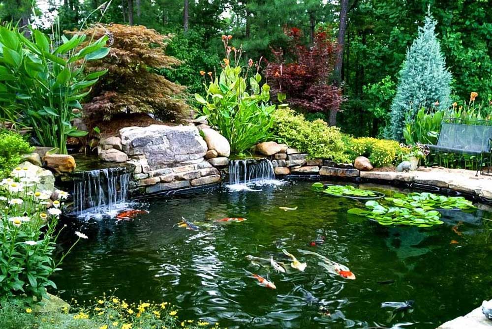 Should I turn off my waterfall or water feature in winter?